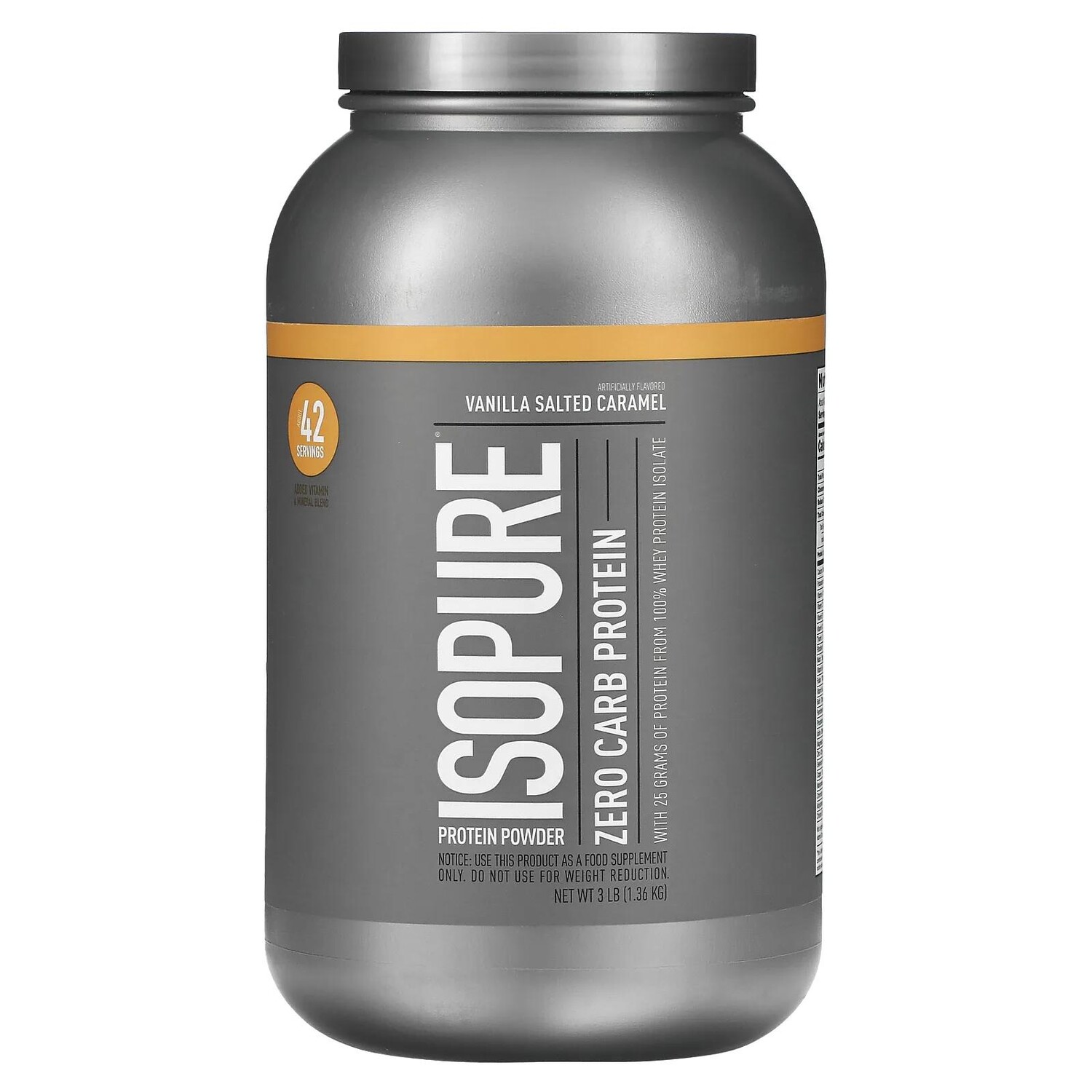 Nature's Best IsoPure IsoPure протеиновый порошок ноль углеводов ваниль соль карамель 3 ф. (1,36 кг)
Nature's Best IsoPure IsoPure протеиновый порошок ноль углеводов ваниль соль карамель 3 ф. (1,36 кг)
