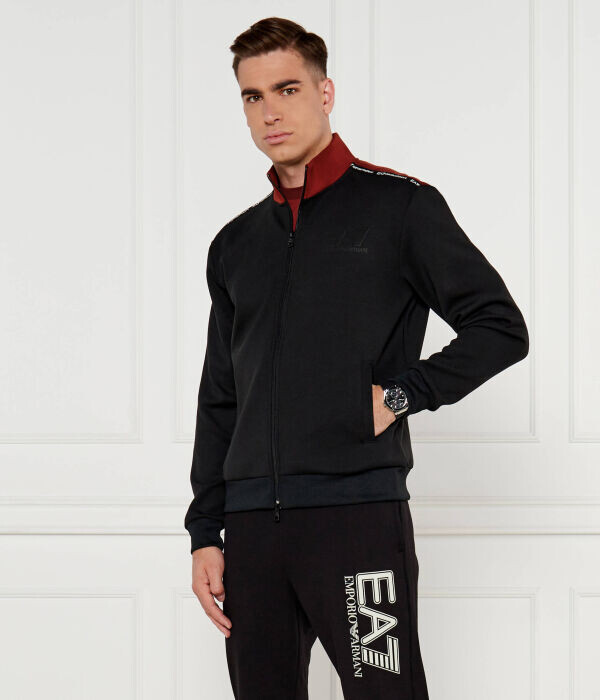 Толстовка мужская Ea7 на молнии, черный
Толстовка мужская Ea7 на молнии, черный
