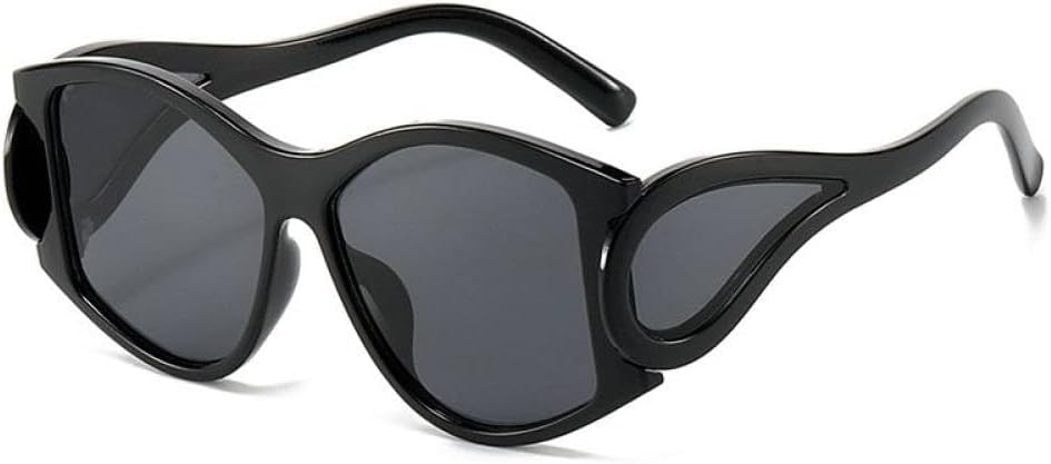 Панк-солнцезащитные очки для мужчин, большие солнцезащитные очки «кошачий глаз» для женщин, солнцезащитные очки в стиле стимпанк, модные очки неправильной формы MTZJH, C1blackgary
Панк-солнцезащитные очки для мужчин, большие солнцезащитные очки «кошачий глаз» для женщин, солнцезащитные очки в стиле стимпанк, модные очки неправильной формы MTZJH, C1blackgary