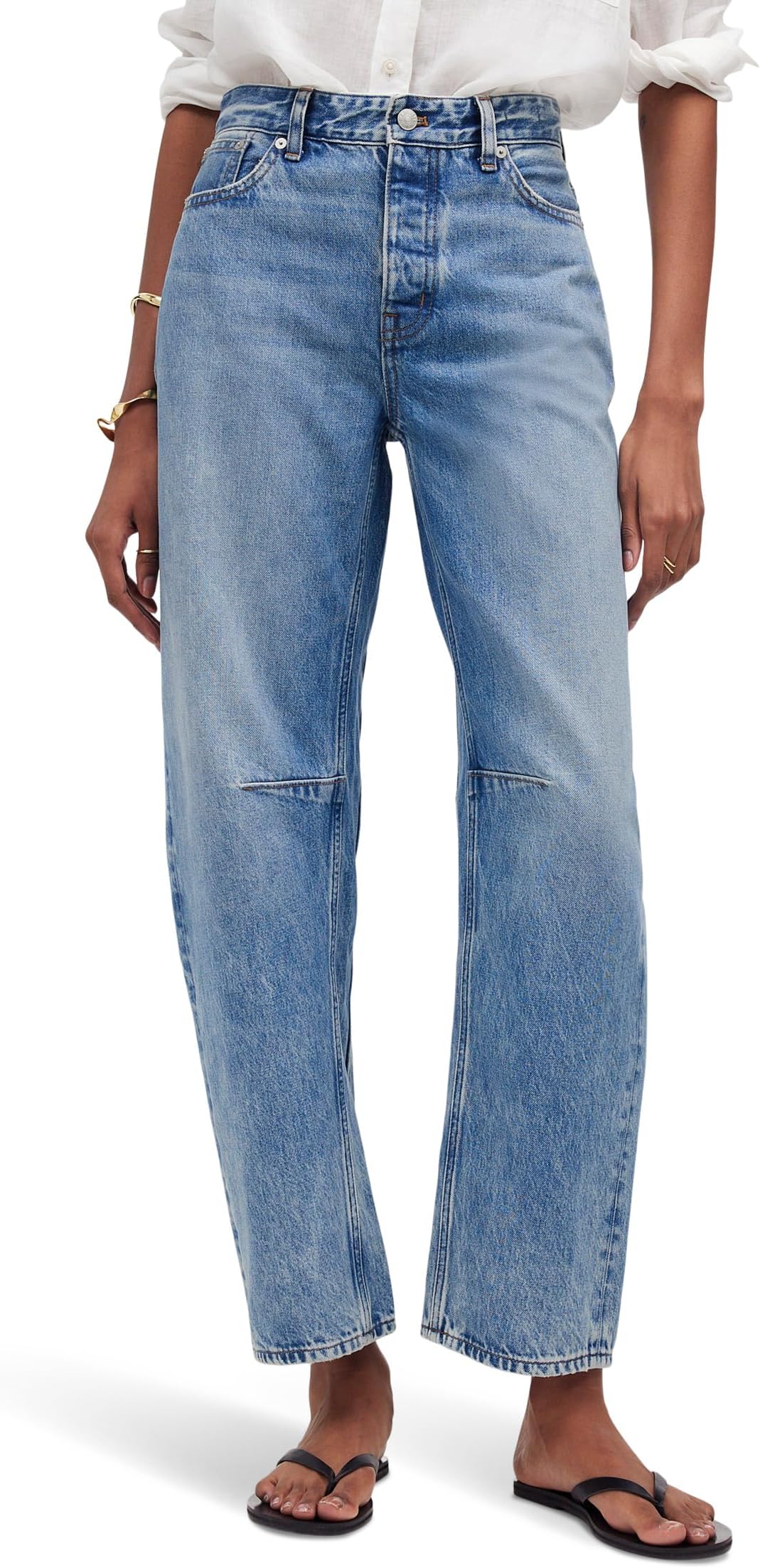 Джинсы Madewell The Darted Barrel-Leg Jean In Dobbins Wash, Dobbins Wash
Джинсы Madewell The Darted Barrel-Leg Jean In Dobbins Wash, Dobbins Wash