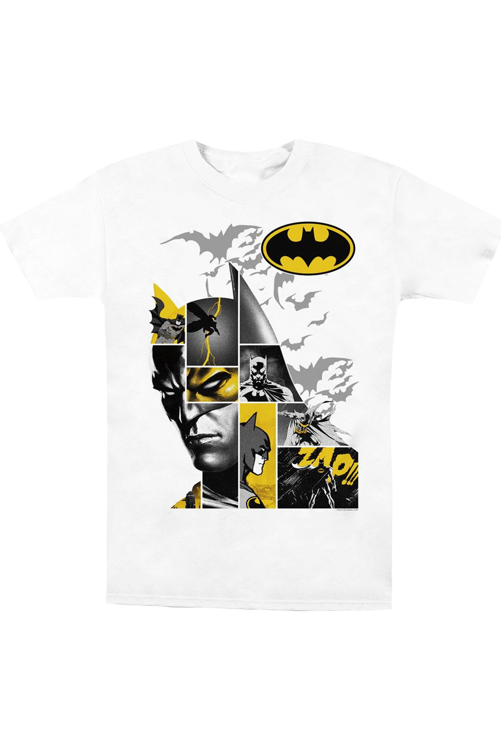 Футболка с коротким рукавом для взрослых Batman Long Live Gildan, белый 
Футболка с коротким рукавом для взрослых Batman Long Live Gildan, белый