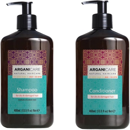Дуэт шампуня и кондиционера с питательным маслом арганы Arganicare
Дуэт шампуня и кондиционера с питательным маслом арганы Arganicare