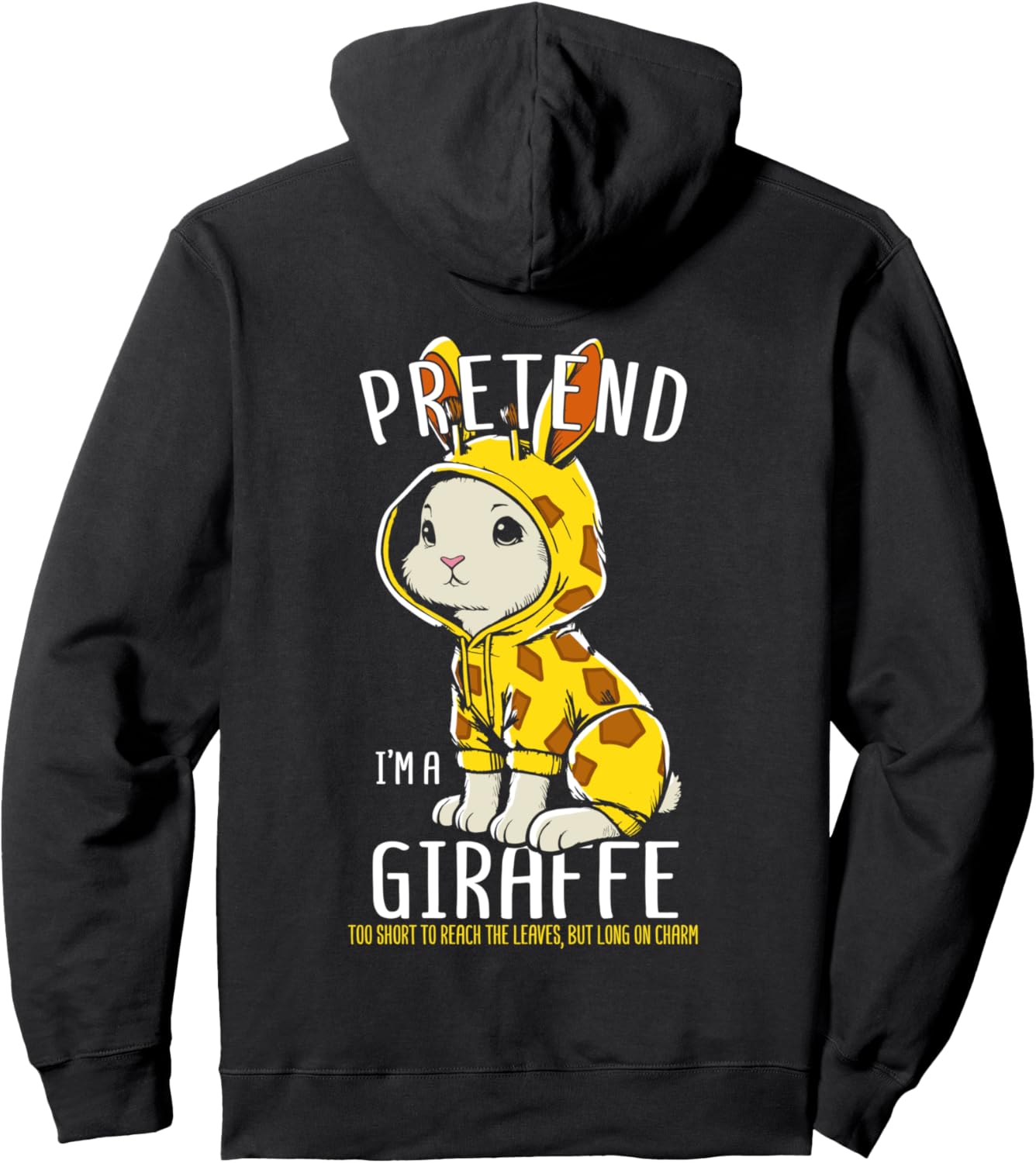 Толстовка с изображением жирафа и кролика Exotic Hare Giraffe Bunnies Rabbit, черный
Толстовка с изображением жирафа и кролика Exotic Hare Giraffe Bunnies Rabbit, черный