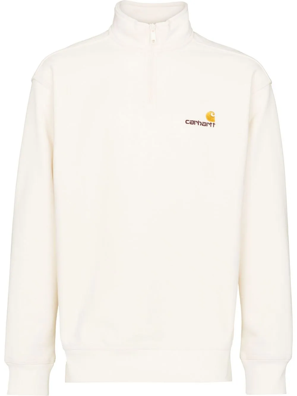 Толстовка с воротником на молнии и вышитым логотипом CARHARTT WIP, белый
Толстовка с воротником на молнии и вышитым логотипом CARHARTT WIP, белый