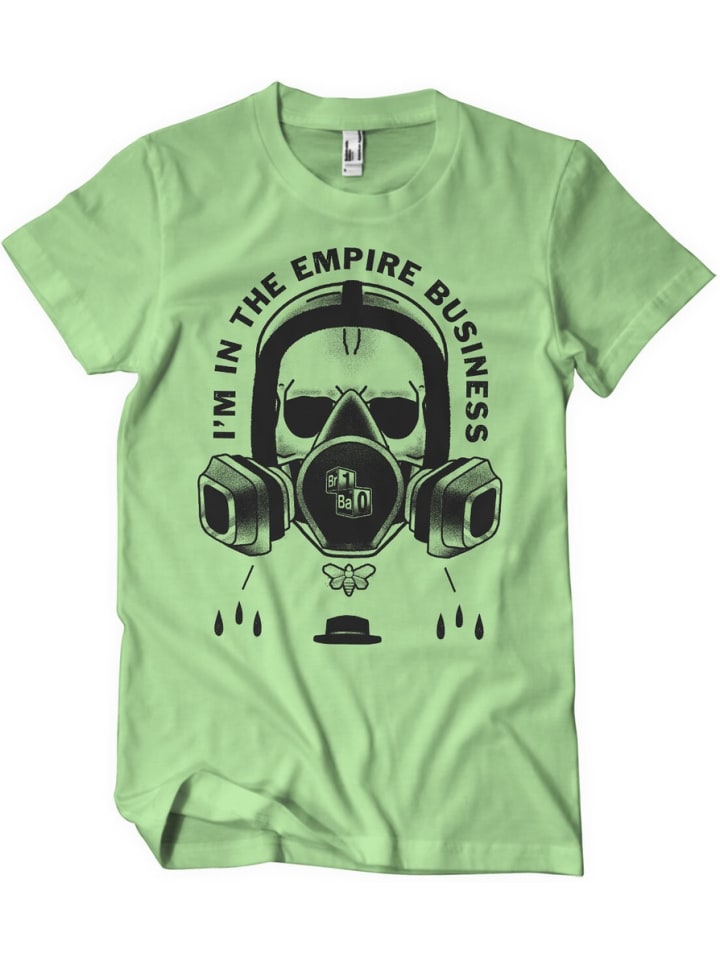 Футболка I'M In The Empire Business T-Shirt Breaking Bad, зеленый 
Футболка I'M In The Empire Business T-Shirt Breaking Bad, зеленый