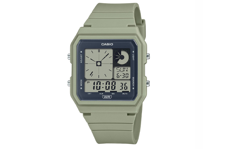 Унисекс зеленые часы LF-20W-3ADF CASIO
Унисекс зеленые часы LF-20W-3ADF CASIO