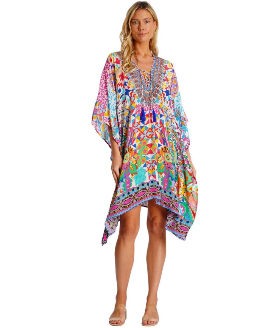 Женское короткое платье-кафтан La Moda Clothing, Blue
Женское короткое платье-кафтан La Moda Clothing, Blue