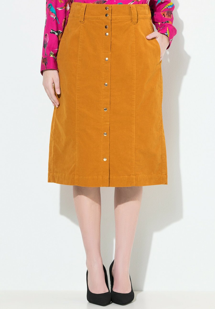 Юбка Ulla Popken A-line skirt, Golden Brown/Gold-Coloured
Юбка Ulla Popken A-line skirt, Golden Brown/Gold-Coloured