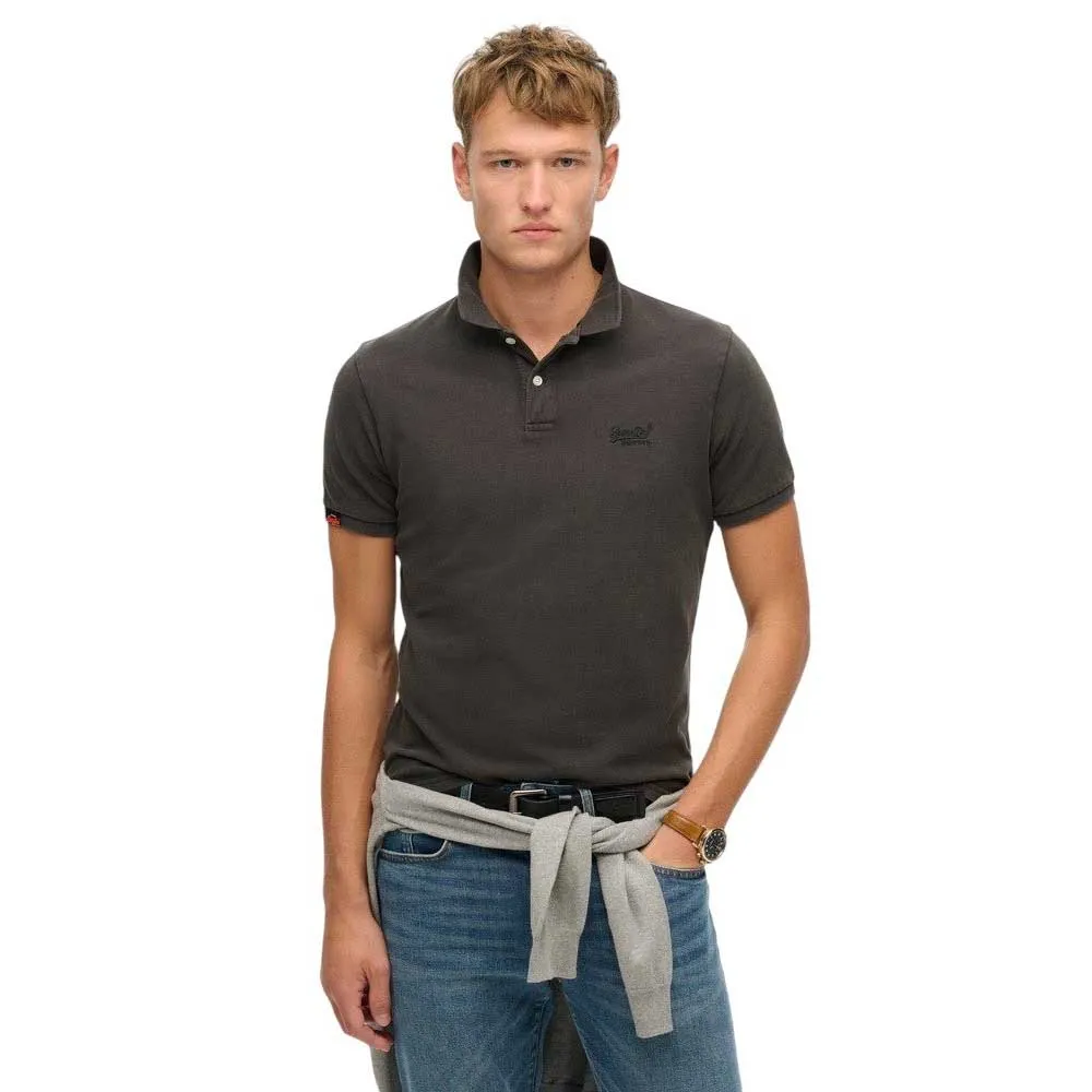 Поло с коротким рукавом Superdry Vint Destroy, черный
Поло с коротким рукавом Superdry Vint Destroy, черный