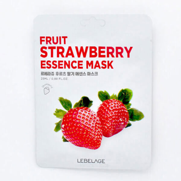 Антиоксидантная тканевая маска с экстрактом клубники Lebelage
Антиоксидантная тканевая маска с экстрактом клубники Lebelage