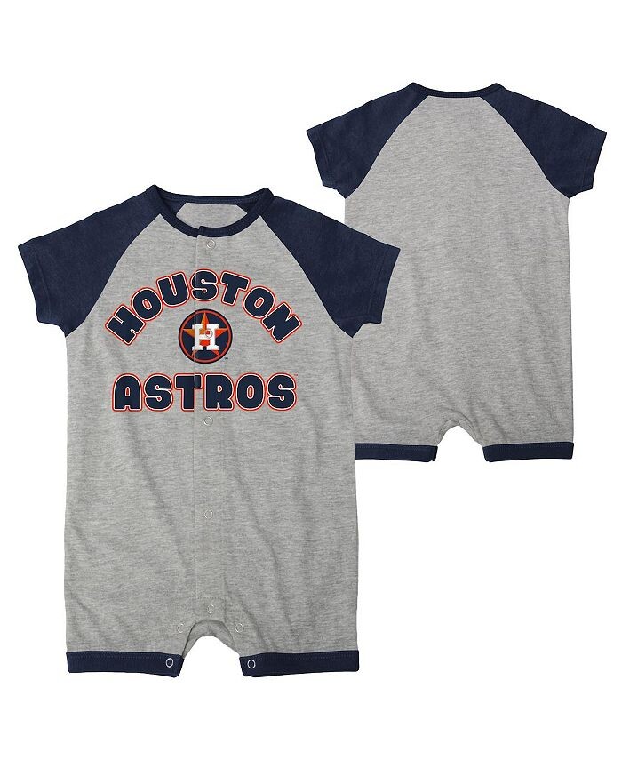 Комбинезон с длинными кнопками реглан для мальчиков и девочек Heather Grey Houston Astros Extra Base Hit Outerstuff, серый
Комбинезон с длинными кнопками реглан для мальчиков и девочек Heather Grey Houston Astros Extra Base Hit Outerstuff, серый