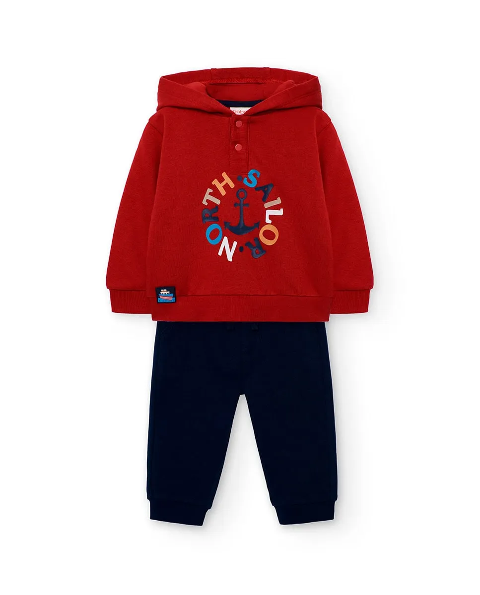 Детский комплект с толстовкой и спортивными штанами Boboli, мультиколор
Детский комплект с толстовкой и спортивными штанами Boboli, мультиколор