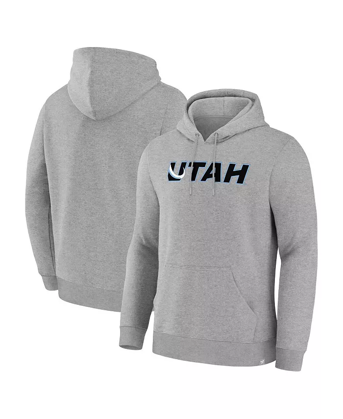 Мужская худи из флиса Legacy комбинированного цвета Heather Gray Utah Mammoth Fanatics
Мужская худи из флиса Legacy комбинированного цвета Heather Gray Utah Mammoth Fanatics