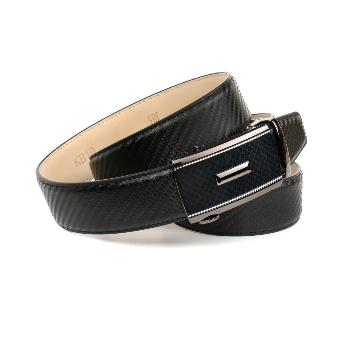 Кожаный ремень Anthoni Crown, узорчатая поверхность, черный
Кожаный ремень Anthoni Crown, узорчатая поверхность, черный