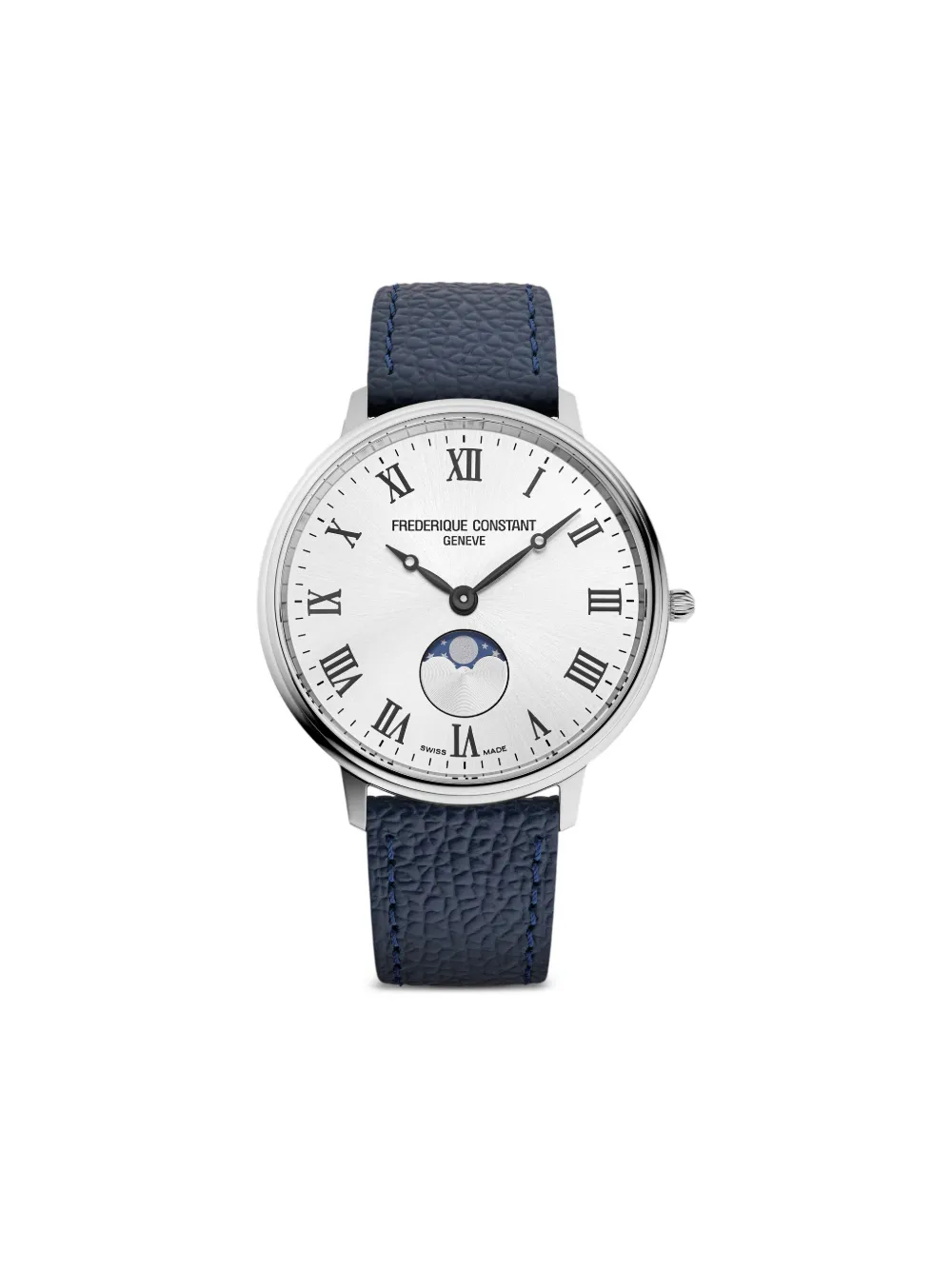 Наручные часы Classics Moonphase 39 мм Frederique Constant, серебряный
Наручные часы Classics Moonphase 39 мм Frederique Constant, серебряный