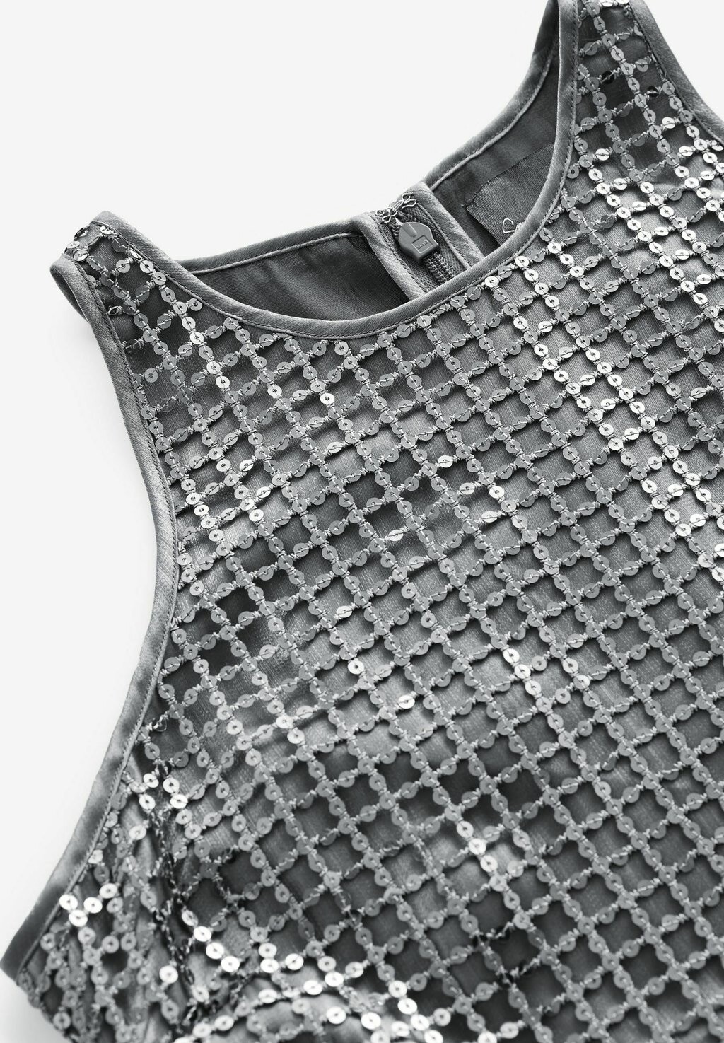 Коктейльное платье / Вечернее платье Next, серебристый
Коктейльное платье / Вечернее платье Next, серебристый