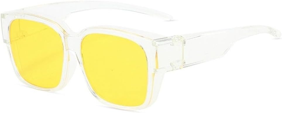 Защита от УФ-излучения, которую можно носить поверх очков. Квадратные солнцезащитные очки. Очки с поляризованным покрытием, которые надеваются поверх очков. Солнцезащитные очки GHVWYX, Night Vision Clear
Защита от УФ-излучения, которую можно носить поверх очков. Квадратные солнцезащитные очки. Очки с поляризованным покрытием, которые надеваются поверх очков. Солнцезащитные очки GHVWYX, Night Vision Clear