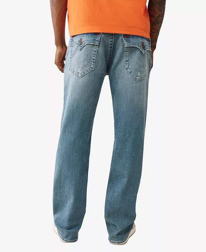 Мужские джинсы Billy с клапанами на карманах и расклешенным кроем True Religion, синий
Мужские джинсы Billy с клапанами на карманах и расклешенным кроем True Religion, синий