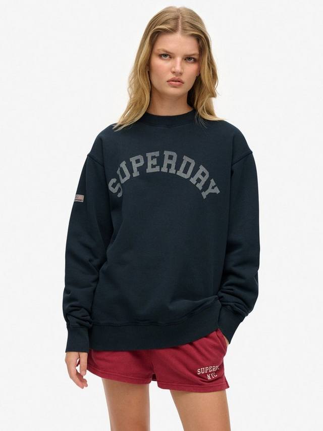 Эластичный свитшот Athletic Essentials из хлопка Superdry, Eclipse Navy
Эластичный свитшот Athletic Essentials из хлопка Superdry, Eclipse Navy