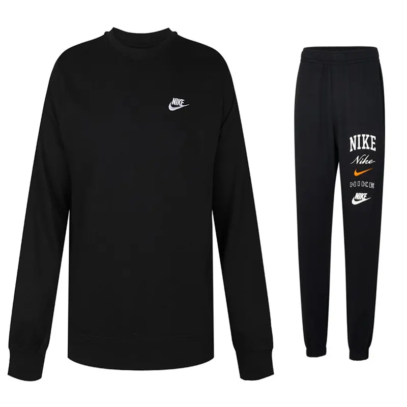 Повседневный спортивный костюм мужской Nike, черный
Повседневный спортивный костюм мужской Nike, черный