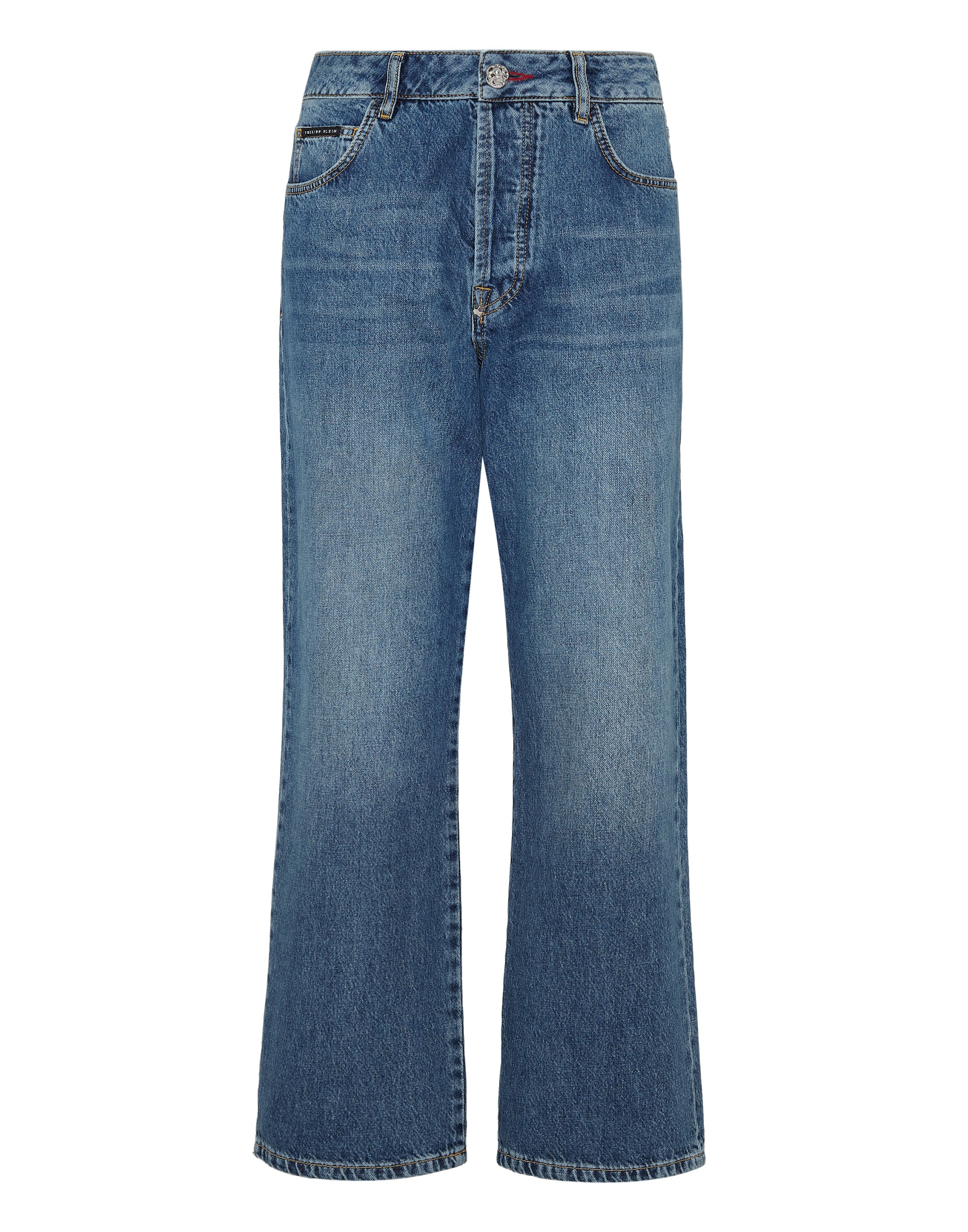 Джинсовые брюки свободного кроя Iconic Plein PHILIPP PLEIN, цвет new baroque blue
Джинсовые брюки свободного кроя Iconic Plein PHILIPP PLEIN, цвет new baroque blue