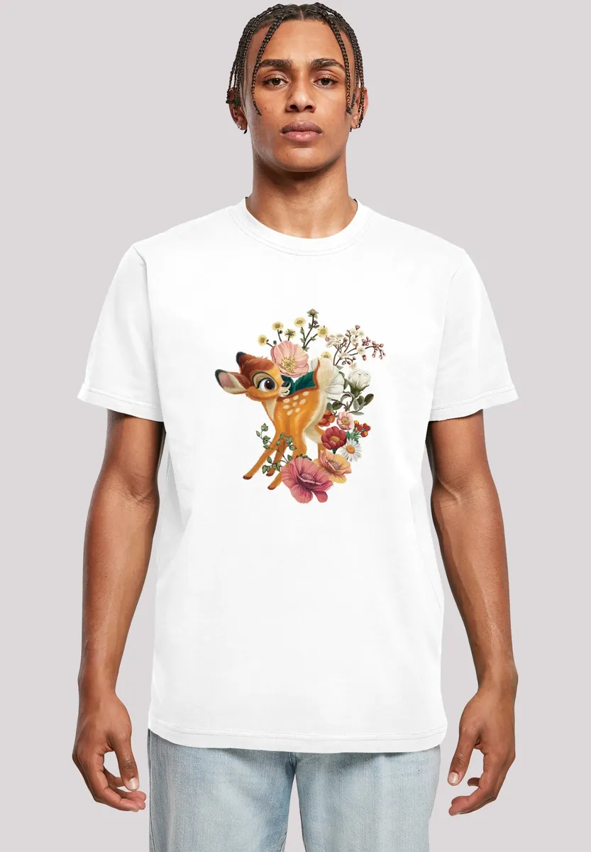 F4NT4STIC Футболка "Disney Bambi Meadow", мужская, премиум-мерч, стандартного кроя, базовая, с принтом, белый
F4NT4STIC Футболка "Disney Bambi Meadow", мужская, премиум-мерч, стандартного кроя, базовая, с принтом, белый