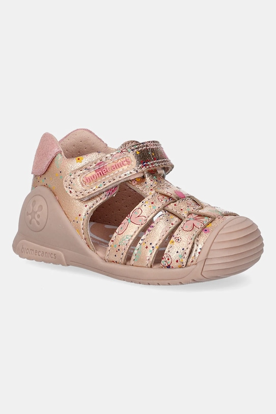 Кожаные детские сандалии Biomecanics, золотой
Кожаные детские сандалии Biomecanics, золотой