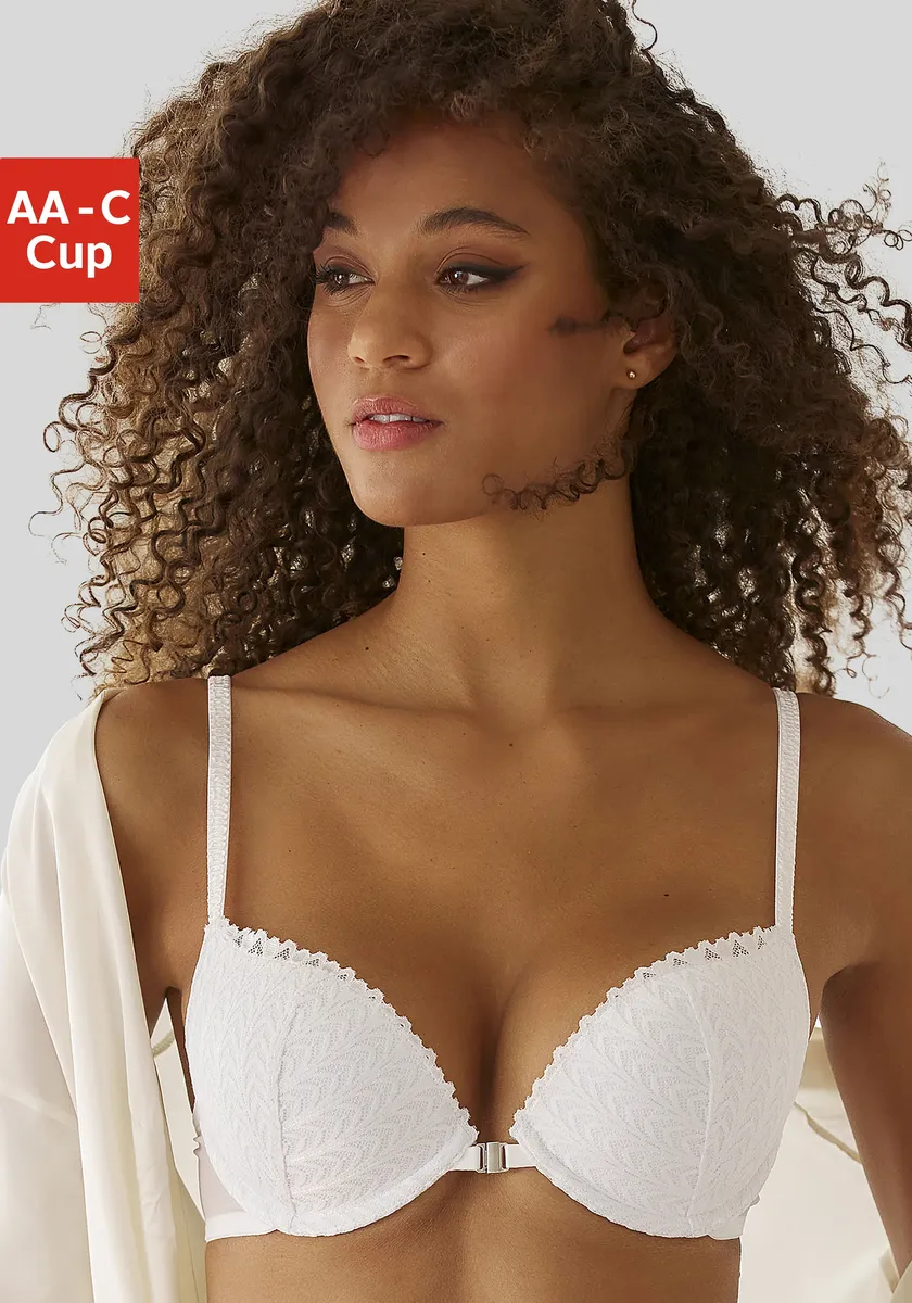 S.Oliver Бюстгальтер пуш-ап с практичной застежкой спереди, нижнее белье, белый
S.Oliver Бюстгальтер пуш-ап с практичной застежкой спереди, нижнее белье, белый