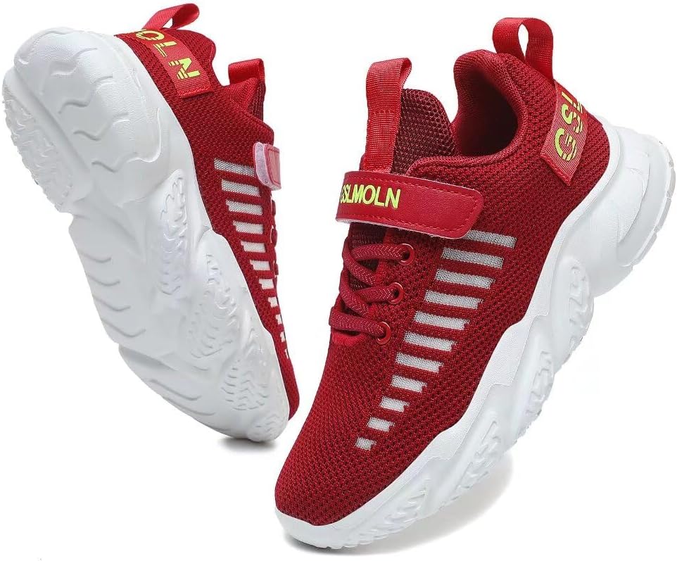 Детские модные кроссовки Jakcuz для детей, ультралегкие, дышащие, повседневные, для занятий спортом и прогулок, для девочек и мальчиков, бордовый
Детские модные кроссовки Jakcuz для детей, ультралегкие, дышащие, повседневные, для занятий спортом и прогулок, для девочек и мальчиков, бордовый