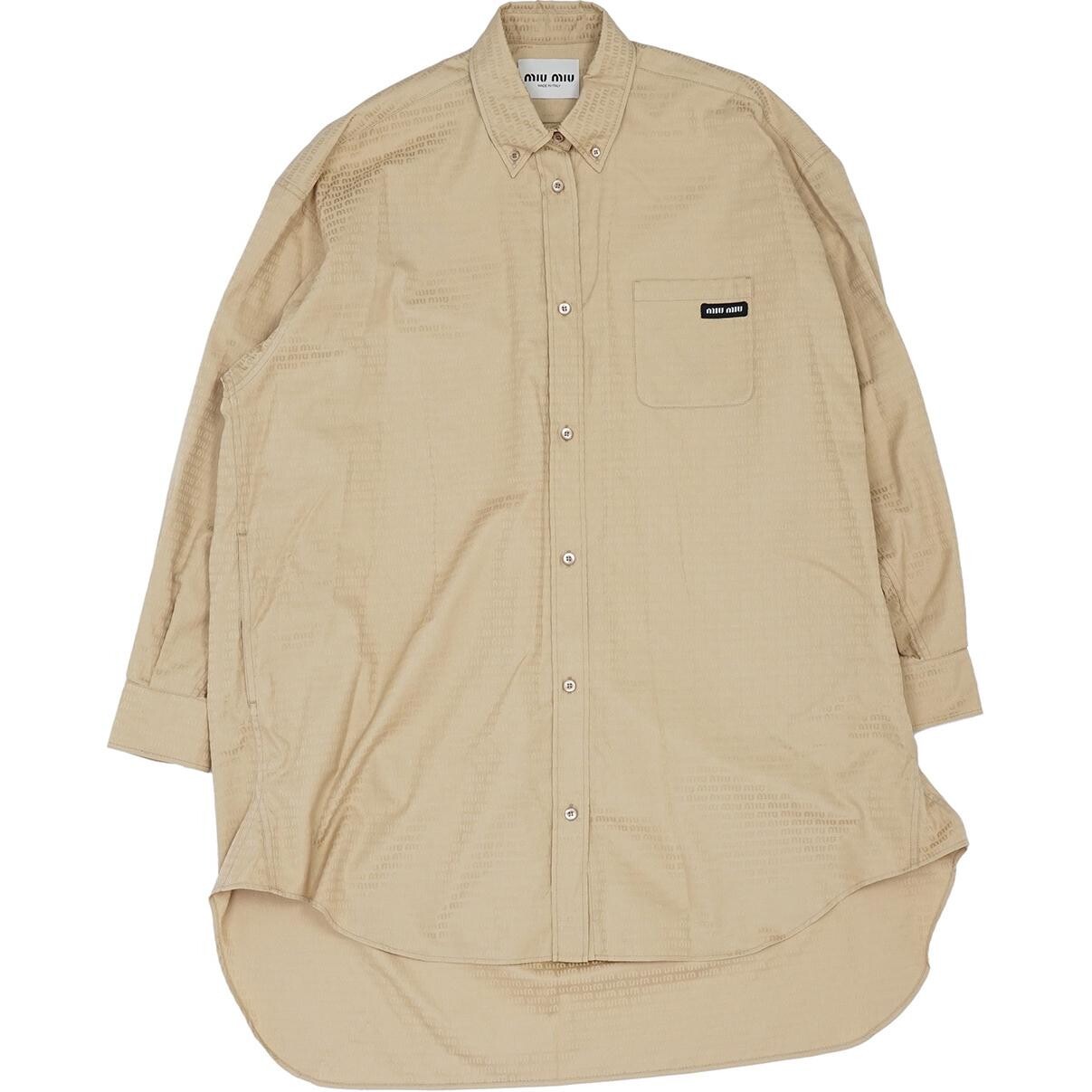Рубашка женская бежевая Miu Miu
Рубашка женская бежевая Miu Miu