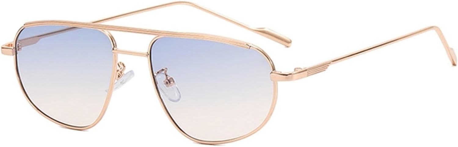 Женские ретро-солнцезащитные очки из сплава в винтажном стиле, маленькая металлическая оправа, панк-стиль, двойная защита от УФ-излучения UV400 VFDHN, Gold Blue Yellow
Женские ретро-солнцезащитные очки из сплава в винтажном стиле, маленькая металлическая оправа, панк-стиль, двойная защита от УФ-излучения UV400 VFDHN, Gold Blue Yellow