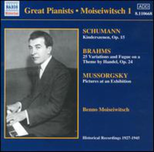 CD диск Schumann / Brahms / Mussorgsky / Moiseiwitsch: Plays Schumann/Brahms/Mussorgs 
CD диск Schumann / Brahms / Mussorgsky / Moiseiwitsch: Plays Schumann/Brahms/Mussorgs