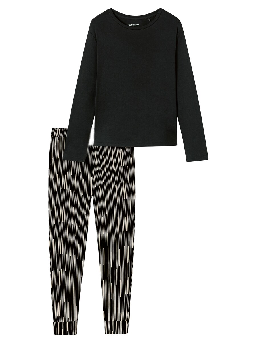 Пижама SCHIESSER Modern Nightwear, черный
Пижама SCHIESSER Modern Nightwear, черный