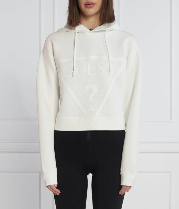 Толстовка женская Guess Active укороченная с капюшоном, бежевый
Толстовка женская Guess Active укороченная с капюшоном, бежевый