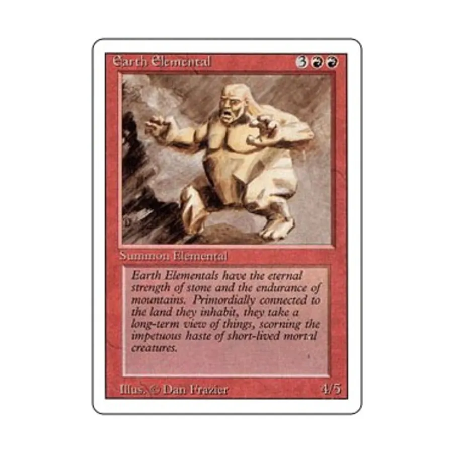 CCG Элементаль земли (U), MTG - 3rd Edition (Revised)
CCG Элементаль земли (U), MTG - 3rd Edition (Revised)