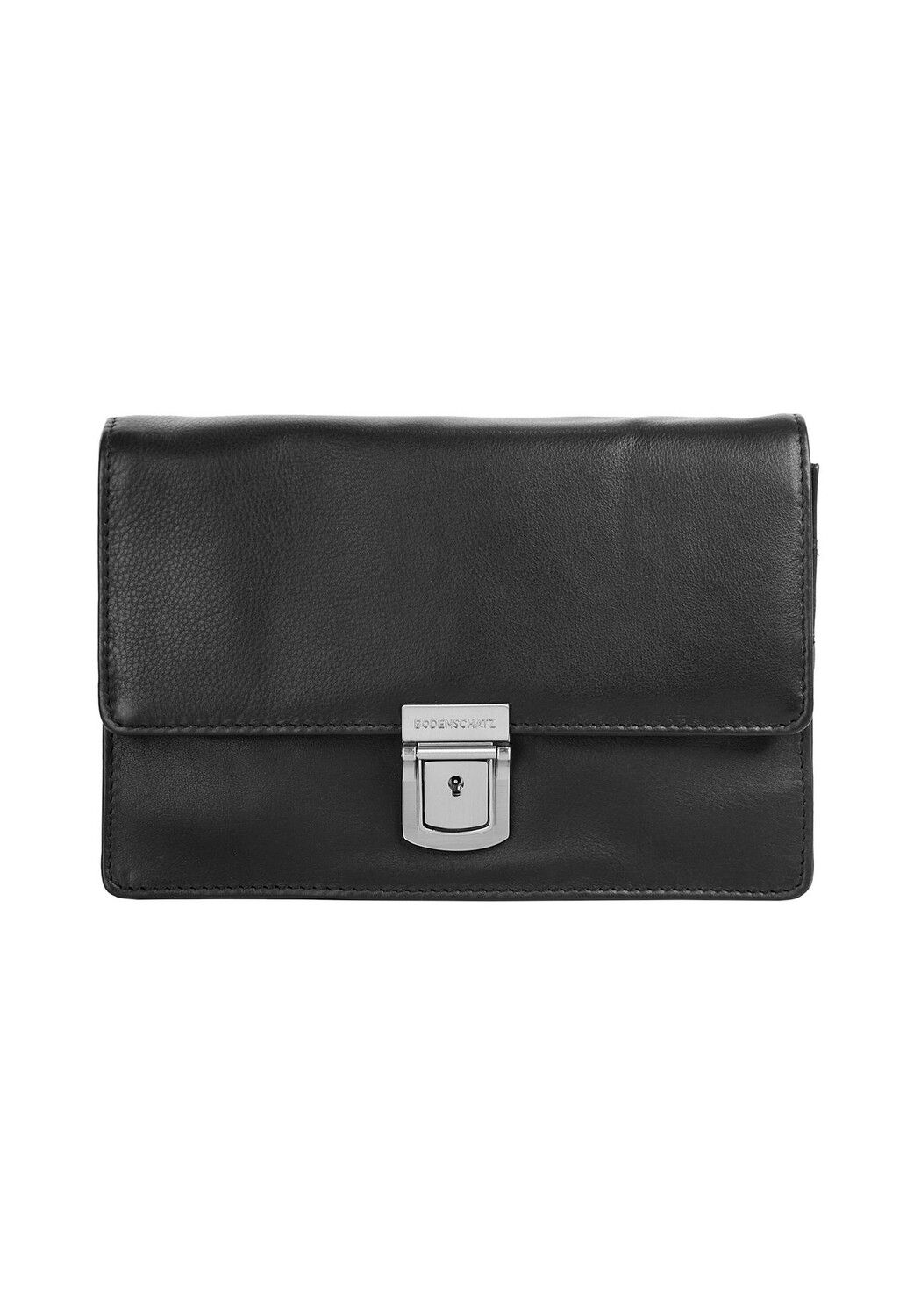 Сумка на руку, натуральная кожа BODENSCHATZ, черный 
Сумка на руку, натуральная кожа BODENSCHATZ, черный