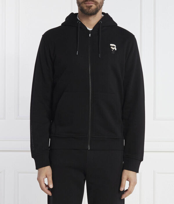 Толстовка мужская Karl Lagerfeld на молнии с капюшоном, черный
Толстовка мужская Karl Lagerfeld на молнии с капюшоном, черный