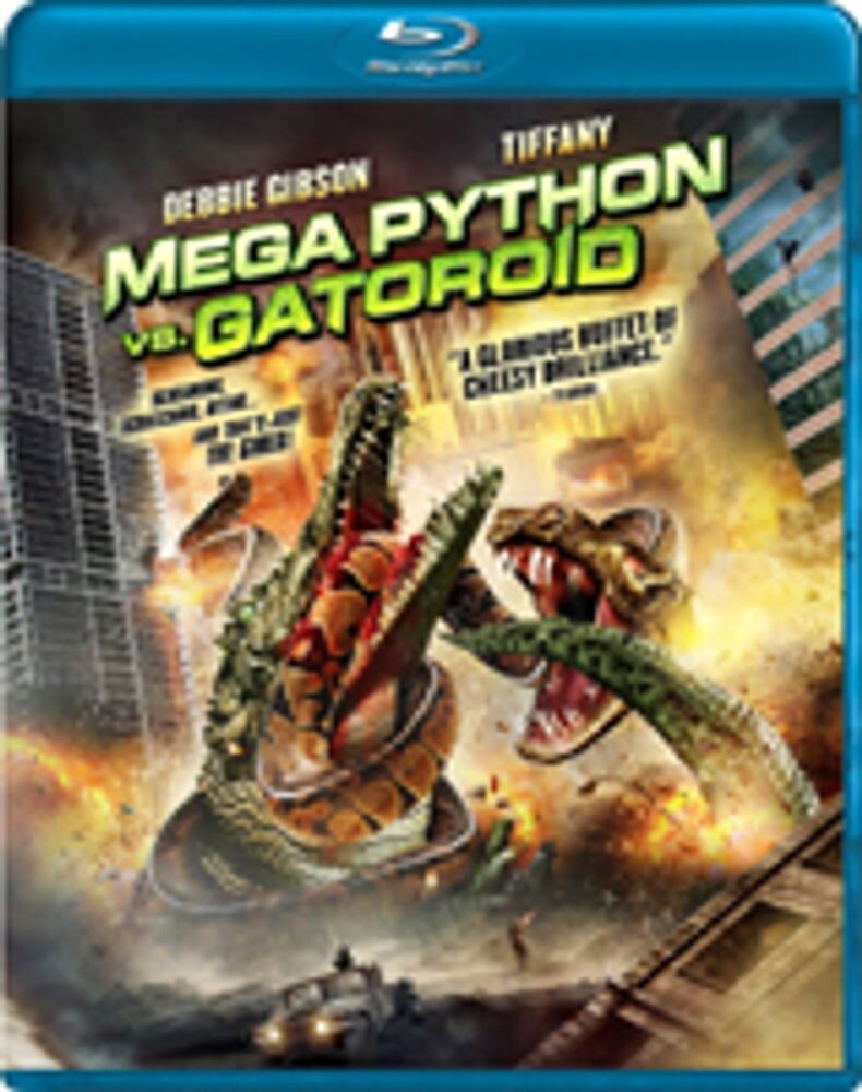 Диск Blu-ray Mega Python vs. Gatoroid
Диск Blu-ray Mega Python vs. Gatoroid