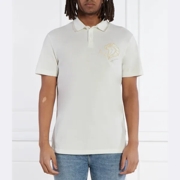 Рубашка поло стандартного кроя Armani Exchange, экрю
Рубашка поло стандартного кроя Armani Exchange, экрю