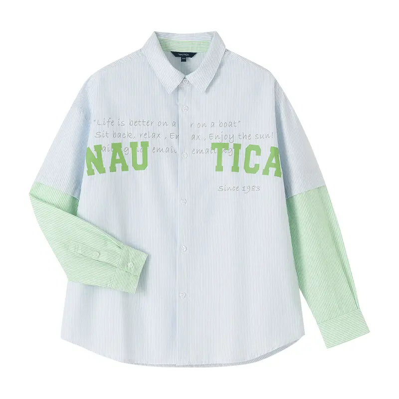 Детская повседневные рубашка NAUTICA, синий/зеленый
Детская повседневные рубашка NAUTICA, синий/зеленый