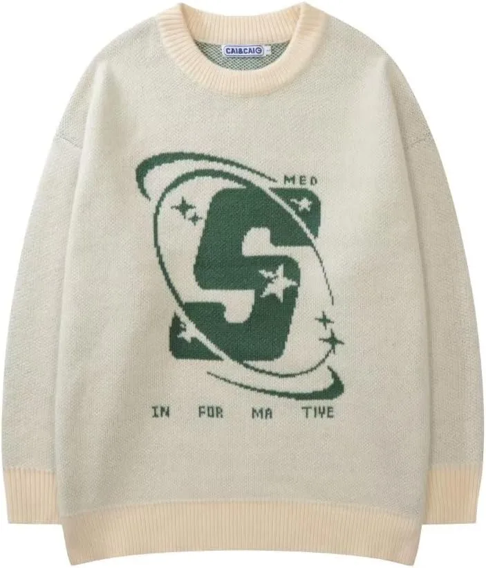 Осенний свитер с крупными буквами и пэчворком JKUIVE
Осенний свитер с крупными буквами и пэчворком JKUIVE