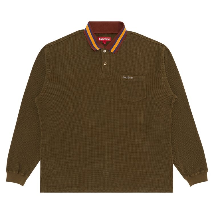 Поло Supreme Thermal Long-Sleeve 'Olive', зеленый
Поло Supreme Thermal Long-Sleeve 'Olive', зеленый