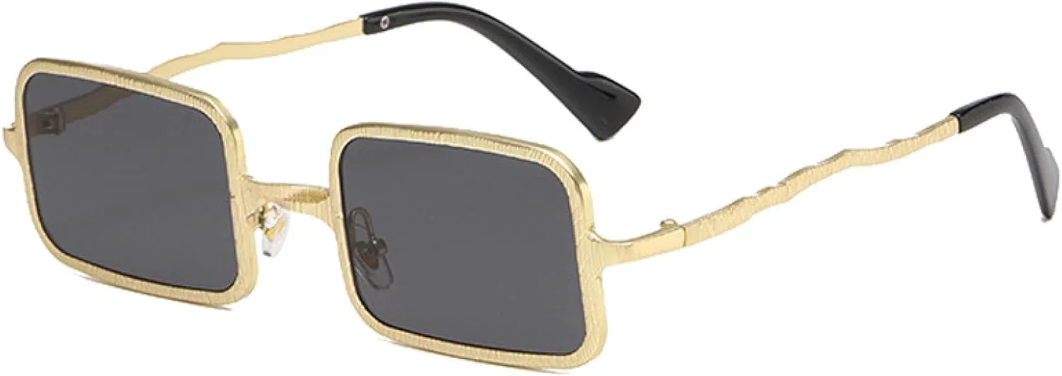 Мужские солнцезащитные очки в стиле панк-метал, модные, с прозрачными линзами, защита от УФ-излучения UV400, женские солнцезащитные очки в тренде TVTBBVV, Golden Grey
Мужские солнцезащитные очки в стиле панк-метал, модные, с прозрачными линзами, защита от УФ-излучения UV400, женские солнцезащитные очки в тренде TVTBBVV, Golden Grey