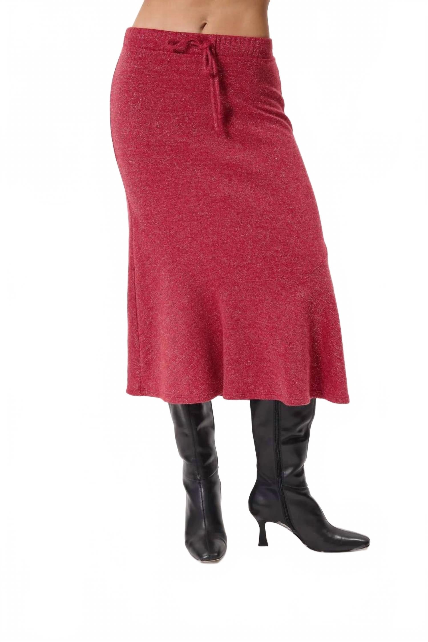 Юбка-миди Maura с блестками Kylie Paige, Sparkle
Юбка-миди Maura с блестками Kylie Paige, Sparkle