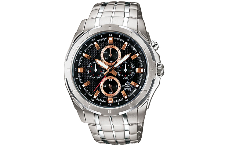 Мужские часы EDIFICE Black EF-328D-1A5V CASIO
Мужские часы EDIFICE Black EF-328D-1A5V CASIO