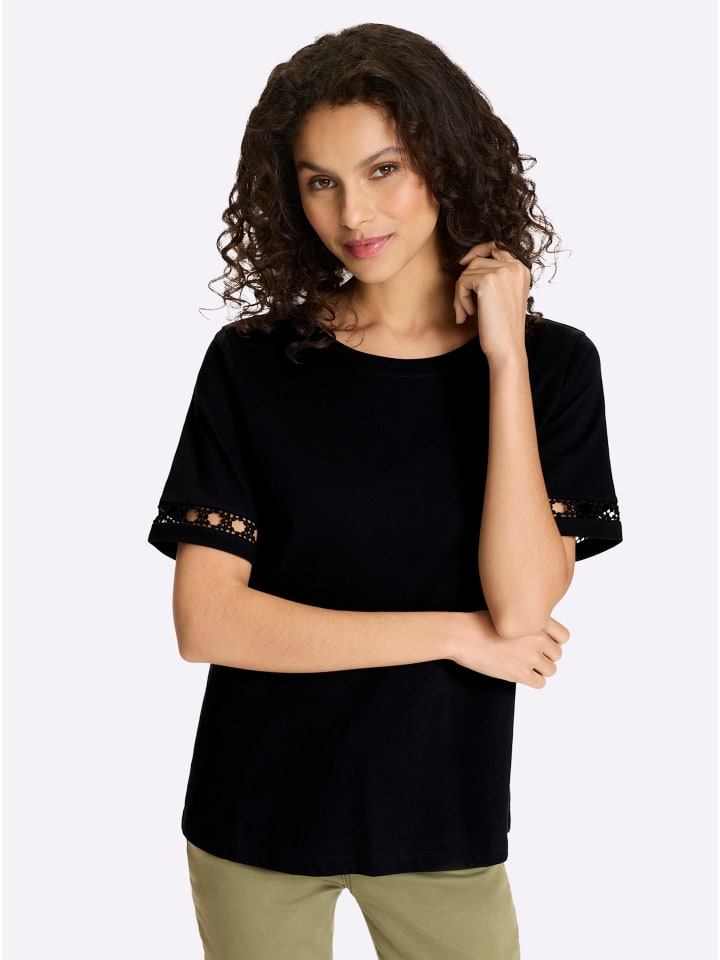 Рубашка черного цвета Heine
Рубашка черного цвета Heine