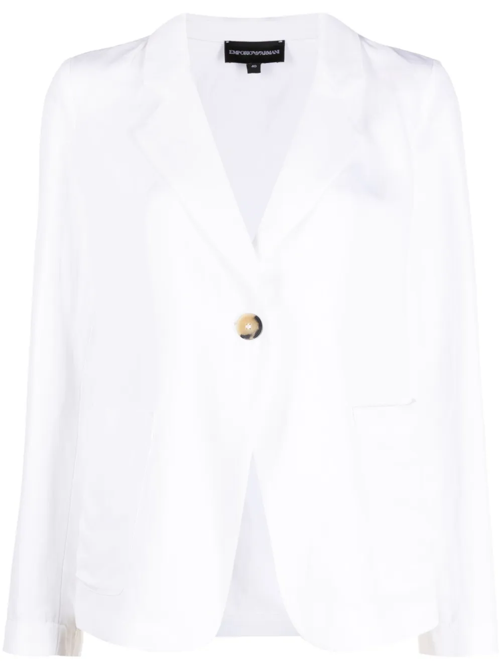 Блейзер с вырезами EMPORIO ARMANI, белый
Блейзер с вырезами EMPORIO ARMANI, белый
