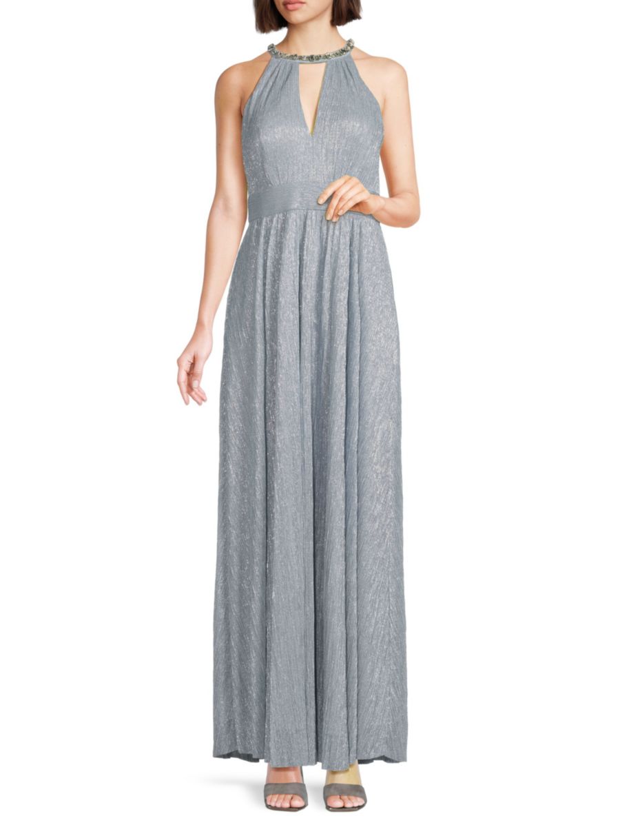 Металлическое платье с декорированной отделкой Eliza J, цвет Sky
Металлическое платье с декорированной отделкой Eliza J, цвет Sky