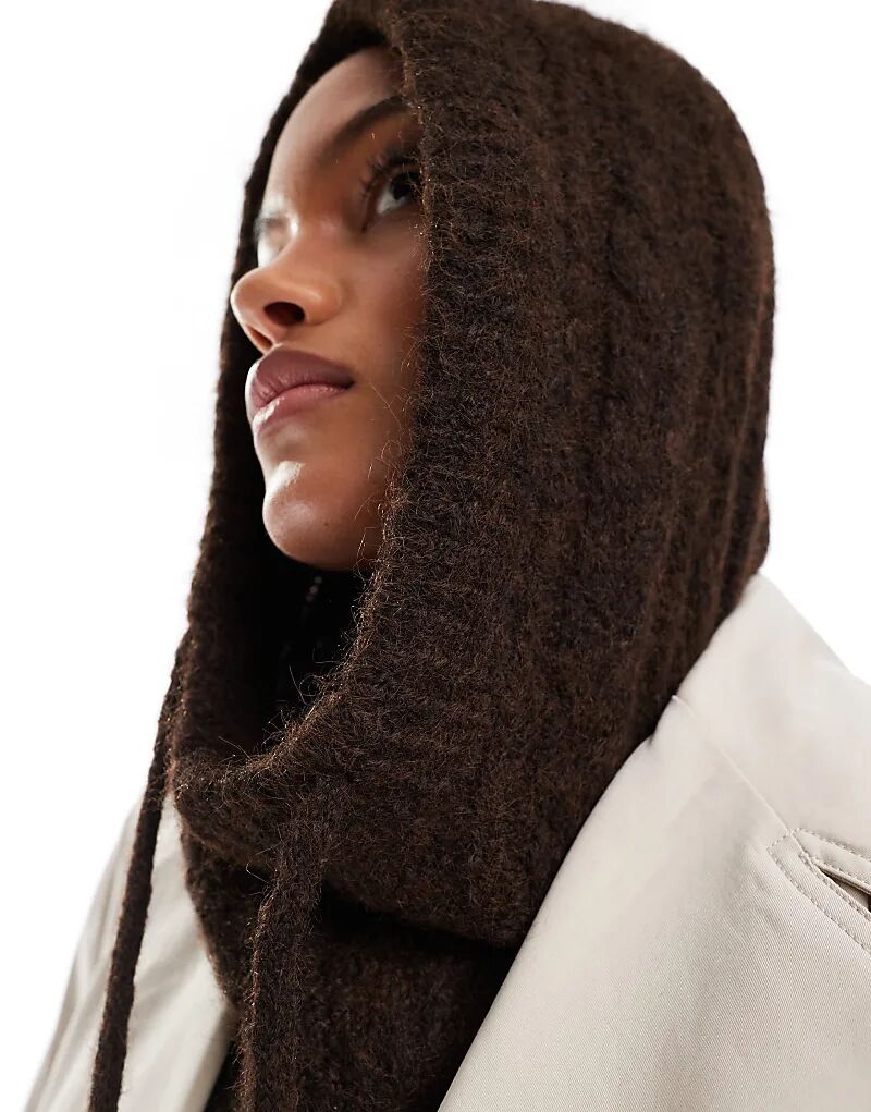 Вязаная балаклава Object в цвете коричневый меланж
Вязаная балаклава Object в цвете коричневый меланж