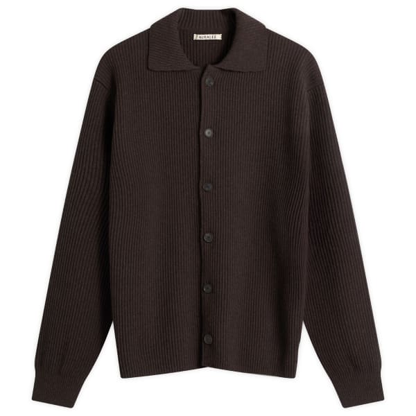 Кардиган в рубчик Auralee, top коричневый
Кардиган в рубчик Auralee, top коричневый